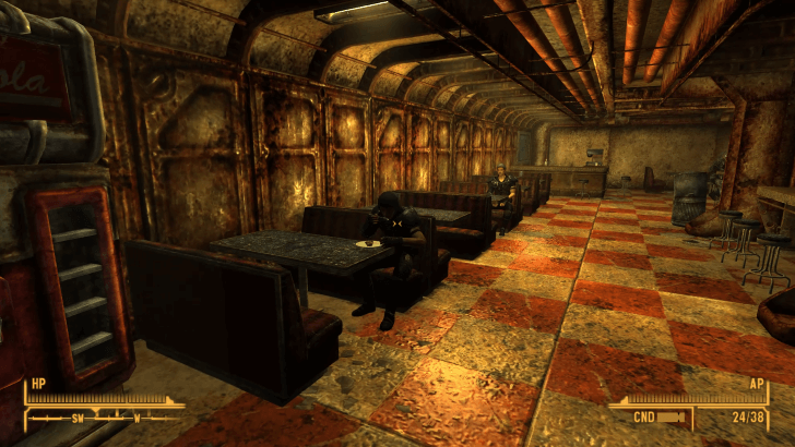 Fallout New Vegas Vault 19 Interior