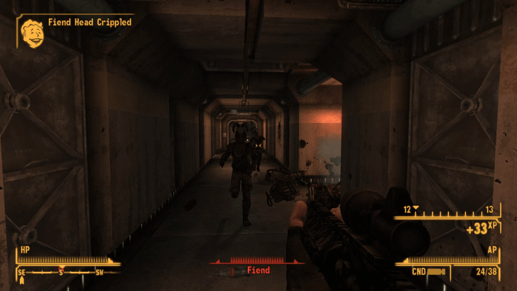 Fallout New Vegas Vault 3 Interior