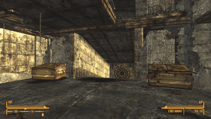 Fallout New Vegas Vault 3 Entrance