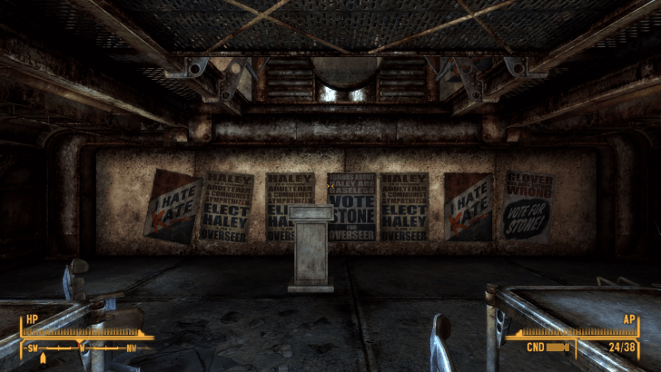 Fallout New Vegas Vault 11 Interior