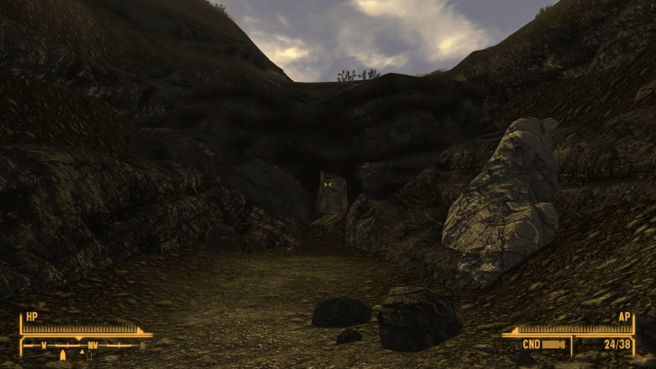 Fallout New Vegas Vault 11 Entrance