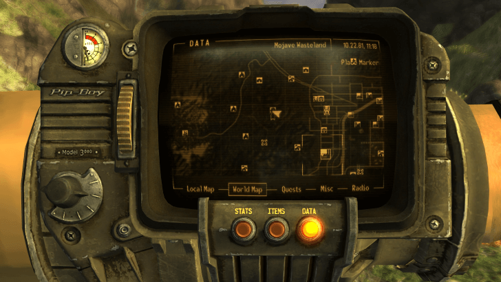 Fallout New Vegas Vault 22 Map Location
