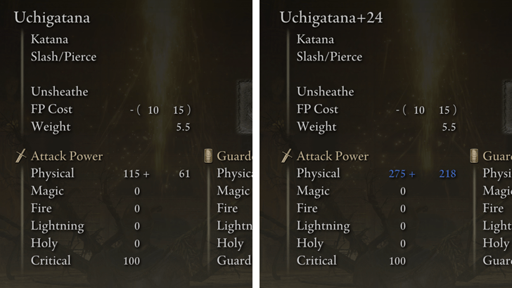 Elden Ring - Upgrade Weapons for Damage