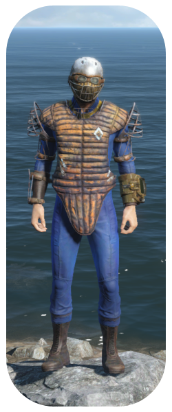 Fallout 4 DC Guard Left and Right Shoulder