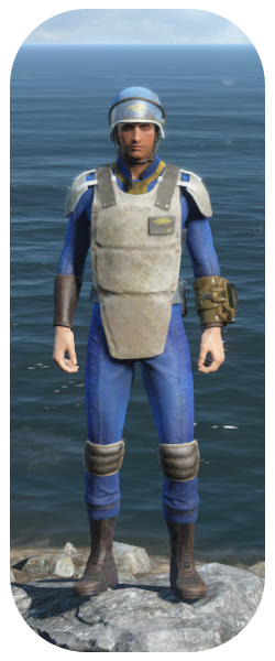 Fallout 4 Vault 81 Security Armor (Dirty)