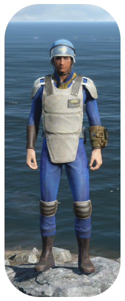 Fallout 4 Vault-Tec Security Armor (Clean)