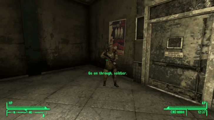 Fallout New Vegas - Go to Camp McCarran