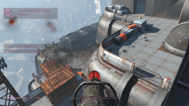 Fallout 4 - Fly to Mass Fusion