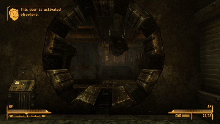 Fallout New Vegas Open Vault Door
