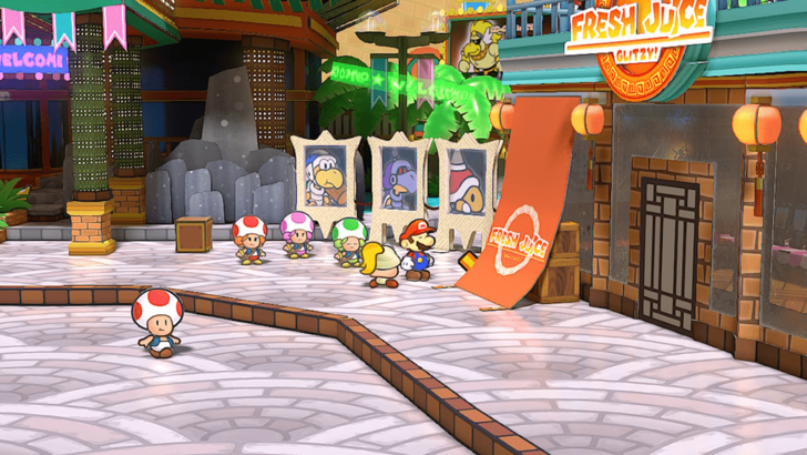 Paper Mario TTYD Switch Remake - Inn Coupon at Glitzville
