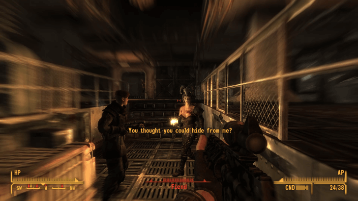 Fallout New Vegas Vault Combat