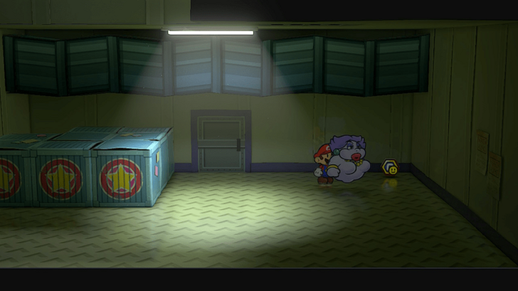 Paper Mario TTYD Switch Remake - Charge P in Storeroom