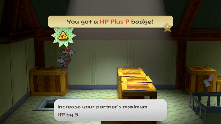 Paper Mario TTYD Switch Remake - HP Plus P in Storeroom Second Floor