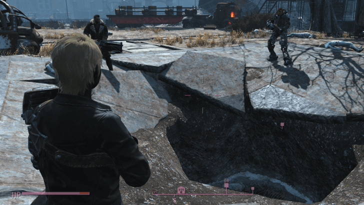 Fallout 4 - Institute Hole Entrance