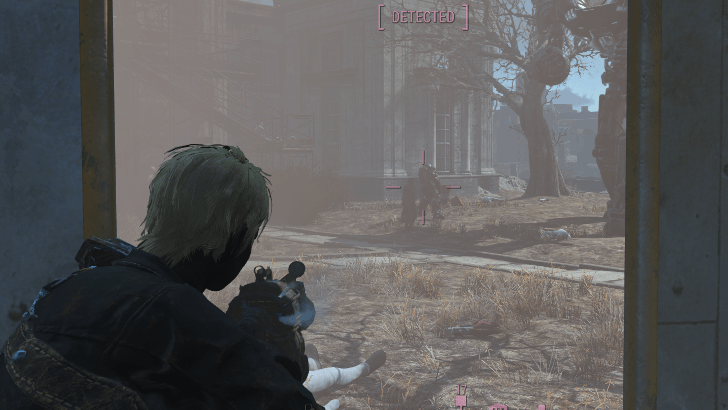 Fallout 4 - Hiding in the Trailer