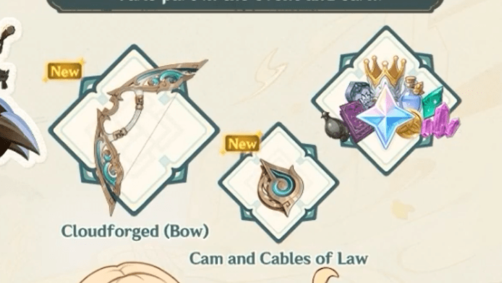 Genshin Impact - 4.7 Event Bow Weapon