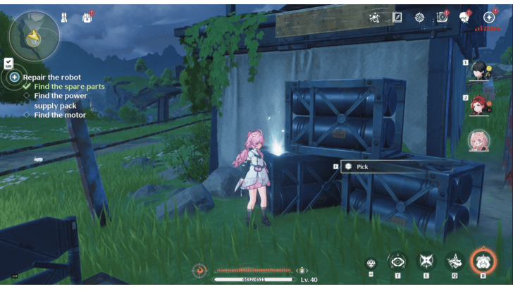 Wuthering Waves - Find the Power Supply Pack - Go to the Exile Camp