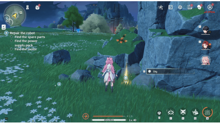 Wuthering Waves - Find the Spare Parts