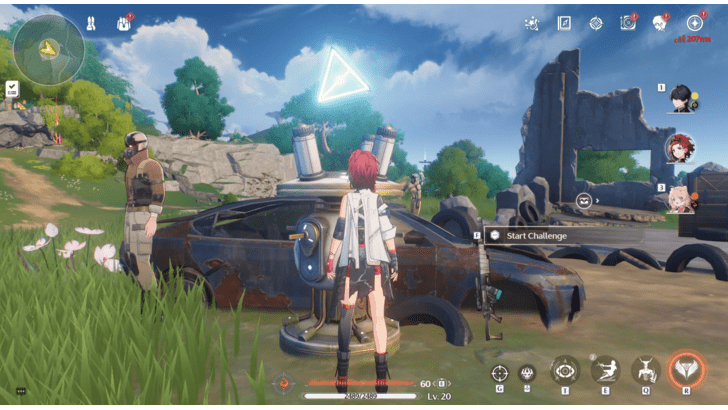 Wuthering Waves - Complete the Shooting Challenges