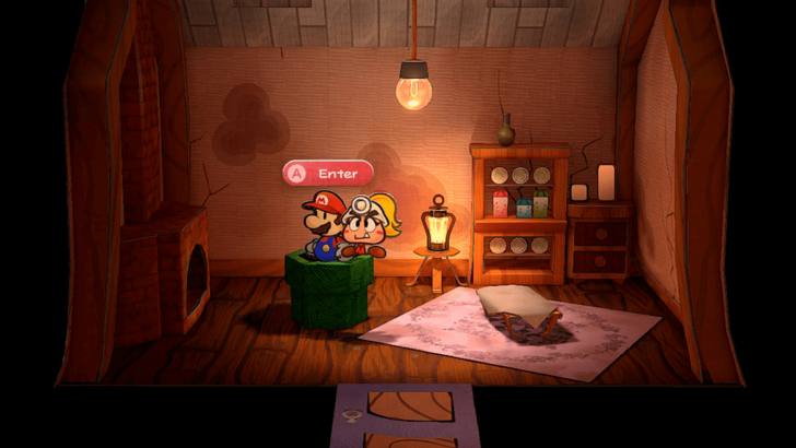 Paper Mario TTYD Switch Remake - Warp Pipe to Creepy Steeple