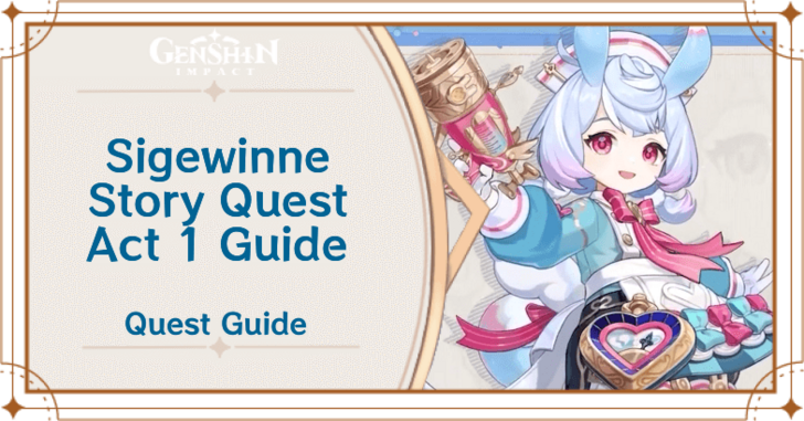 Genshin Impact Sigewinne Story Quest - Act 1 Guide