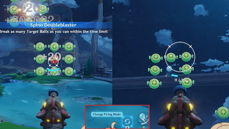 Genshin Impact - Spino Doubleblaster Firing Mode