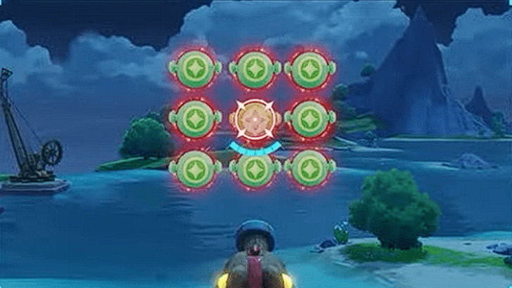 Genshin Impact - Spino Doubleblaster Target Balls