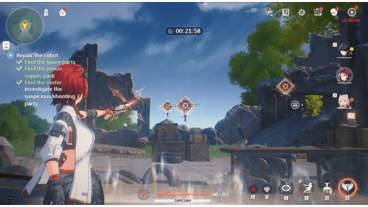 Wuthering Waves - Complete the Second Shooting Trial