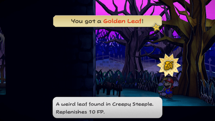 Paper Mario TTYD Switch Remake - Golden Leaf