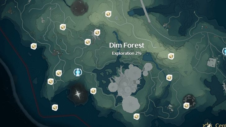Wuthering Waves - Dim Forest Sonance Casket Locations