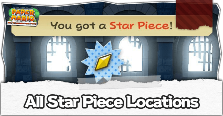 Paper Mario TTYD Switch Remake - All Star Piece Locations Banner
