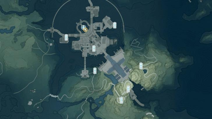 Wuthering Waves - Gorges of Spirits Resonance Beacon Locations