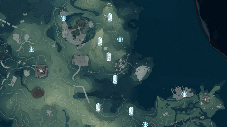 Wuthering Waves - Wuming Bay Resonance Beacon Locations