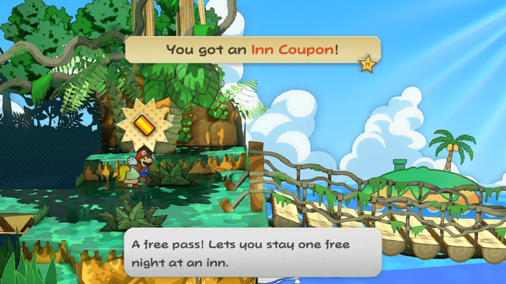 Paper Mario TTYD Switch Remake - Inn Coupon at Keelhaul Key