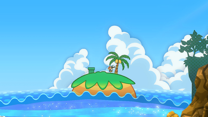 Paper Mario TTYD Switch Remake - Coconut Tree