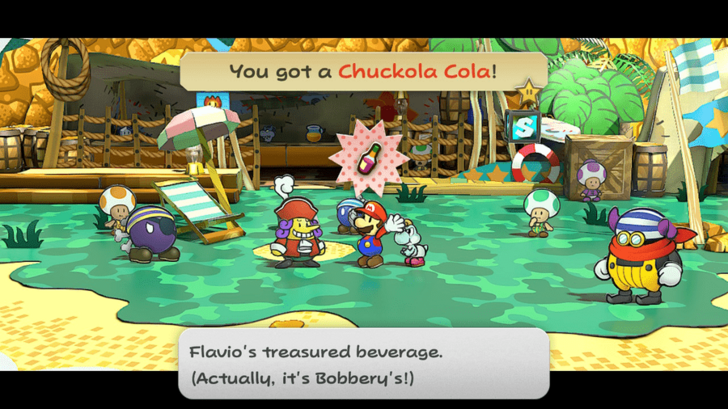 Paper Mario TTYD Switch Remake - Chuckola Cola