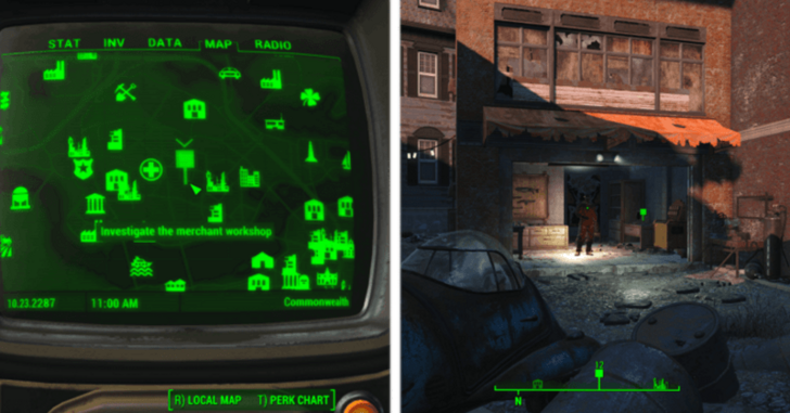 Fallout 4 When Pigs Fly Merchant Workshop Location
