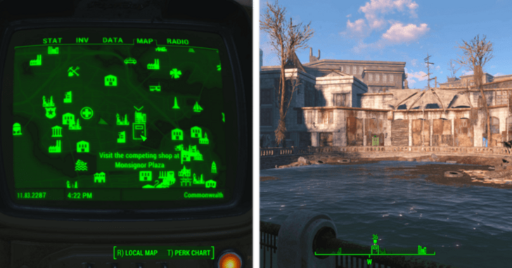 Fallout 4 When Pigs Fly Monsignor Plaza Competing Shop