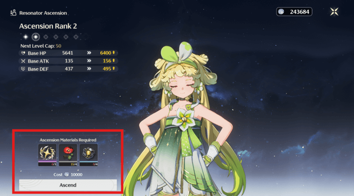 Wuthering Waves - Ascenion Materials Different Between Resonators