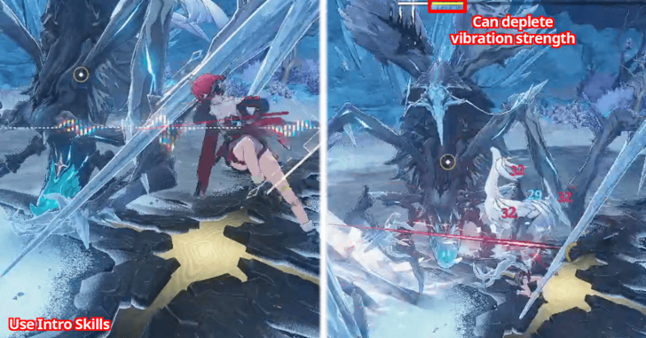 Wuthering Waves - Use Intro Skills against Lampylumen Myriad