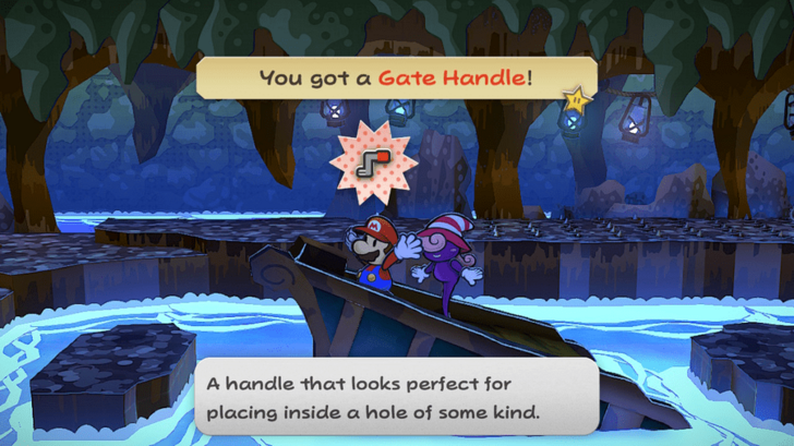 Paper Mario TTYD Switch Remake - Gate Handle