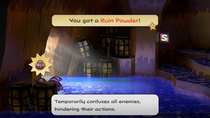 Paper Mario TTYD Switch Remake - Ruin Powder in Pirate
