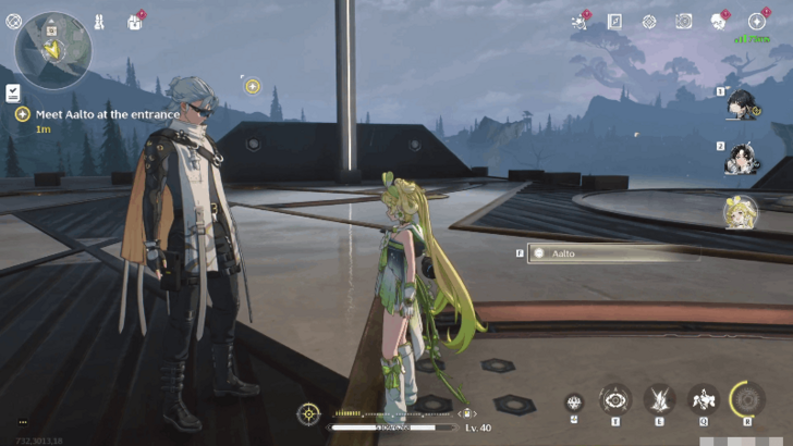 Wuthering Waves - Talk to Aalto After Defeating Mech Abomination in Rewinding Raindrops