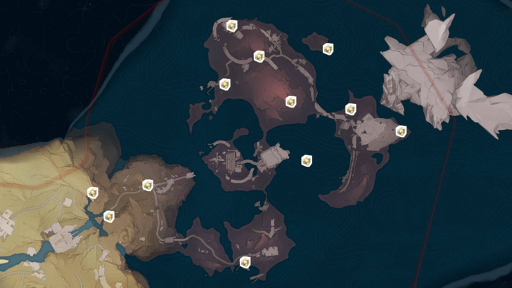 Wuthering Waves - Norfall Barrens Sonance Casket Locations