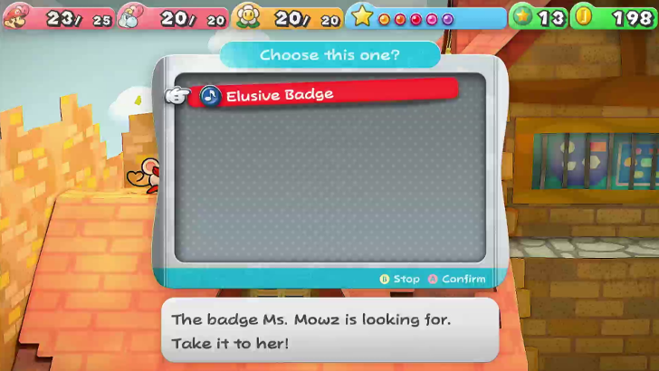 Paper Mario TTYD Switch Remake - Elusive Badge! Walkthrough 4