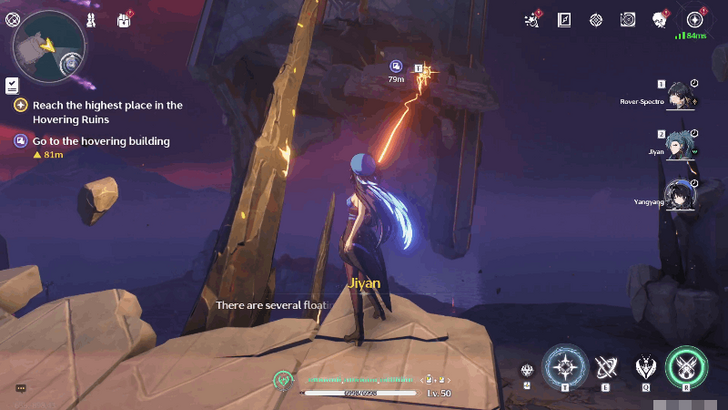 Wuthering Waves - Reach the Highest Place in the Hovering Ruins