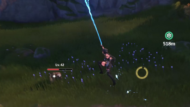 Wuthering Waves - Grappling Hook for Mid-Air Attack 1