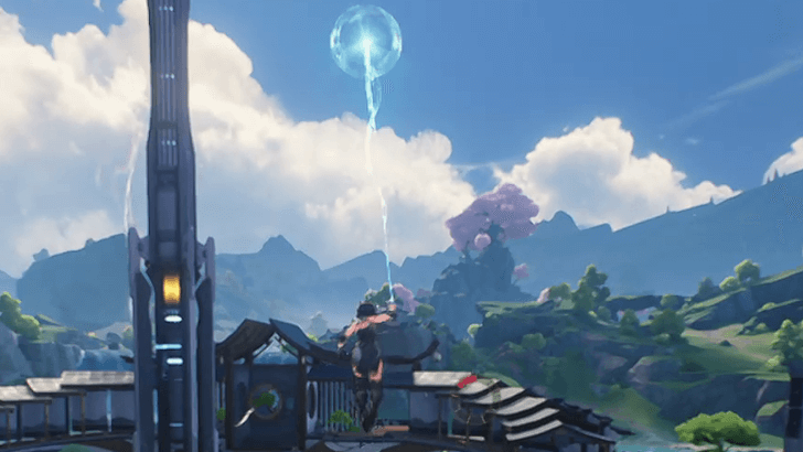 Wuthering Waves - Grappling Hook While Mid-Air 2