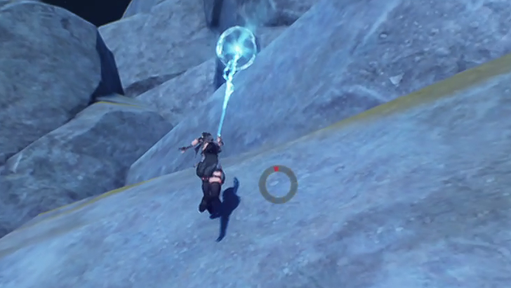 Wuthering Waves - Grappling Hook While Wallrunning 2