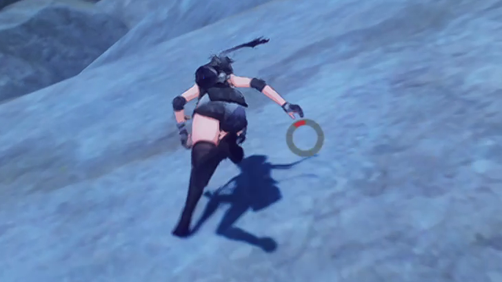 Wuthering Waves - Grappling Hook While Wallrunning 1